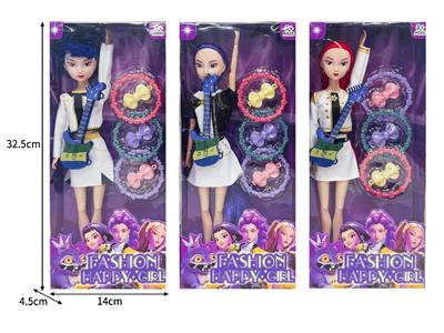 11.5寸实身11关节K-POP猎魔女团娃娃带配件 - OBL10464306