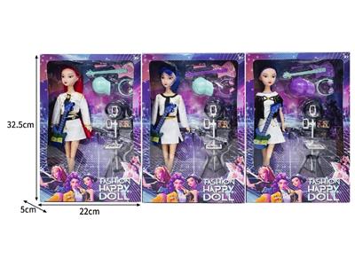 11.5寸实身11关节K-POP猎魔女团娃娃带配件 - OBL10464366