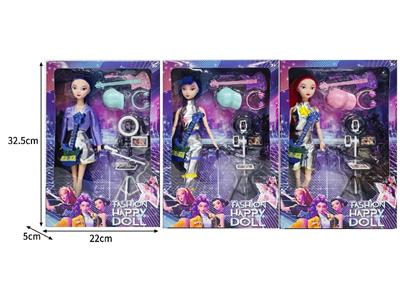11.5寸实身11关节K-POP猎魔女团娃娃带配件 - OBL10464369