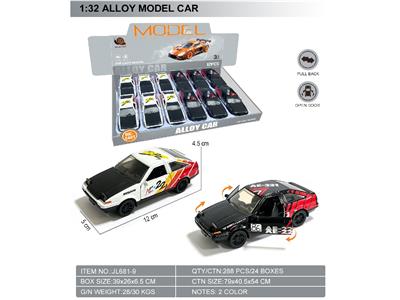 1:32回力二开门合金模型车-丰田AE86 - OBL10464606