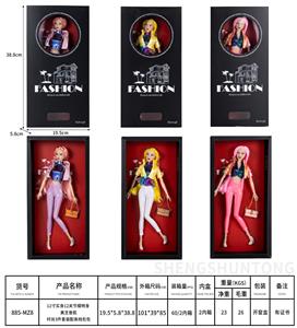 12寸实身12关节模特身 美芝普肌时尚3件套装配高档包包 - OBL10465898