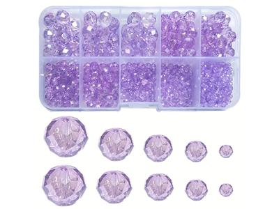 3/4/6/8/10mm水晶珠+线（10格） - OBL10466467