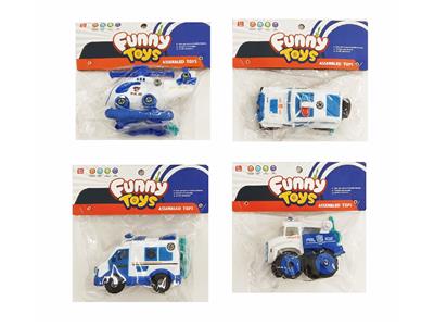 单只装拆装警察车 - OBL10469833
