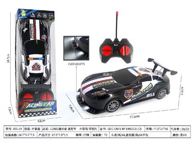 1:24四通合金 遥控车    不带电 带前灯 - OBL10479528