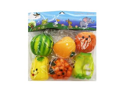 六只装搪塑水果 - OBL10480233
