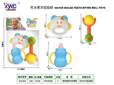 牙胶摇铃3件套 - OBL10483716