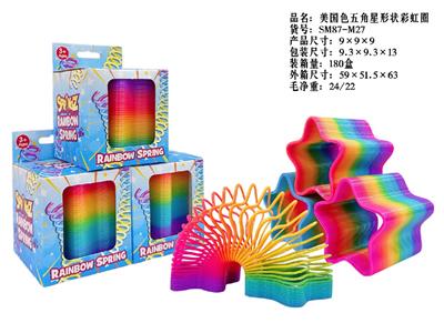 美国色五角星彩虹圈 - OBL10485667