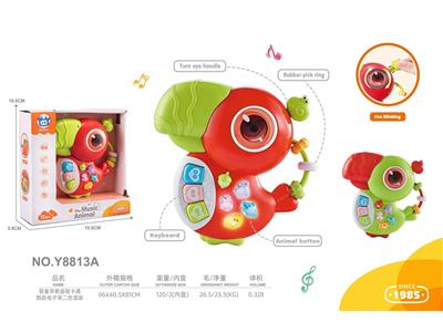 婴童早教益智卡通鹦鹉电子琴玩具
二色混装 - OBL10488129