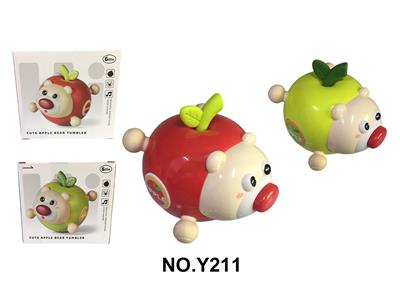 苹果熊不倒翁玩具 - OBL10488185