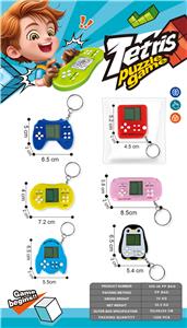 俄罗斯方块游戏机
OPP袋庄 6 款可选
使用2粒LR44、LR1130
1.5V钮扣电池（包电） - OBL10488727