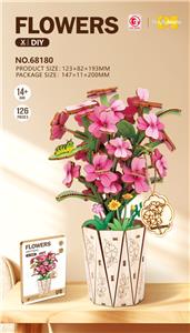 3D木质拼图花束系列 - OBL10488812
