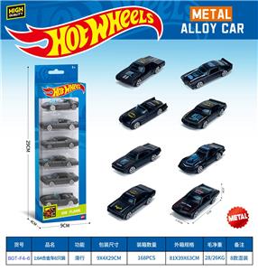 1:64合金滑行车（6PCS） - OBL10490554
