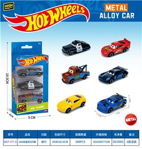 1:64合金滑行车（3PCS） - OBL10490563