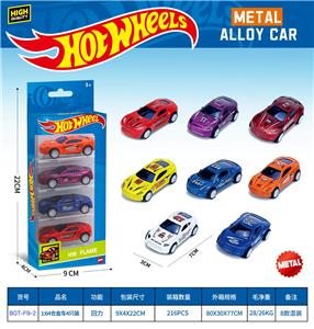 1:64合金回力车（4PCS） - OBL10490571