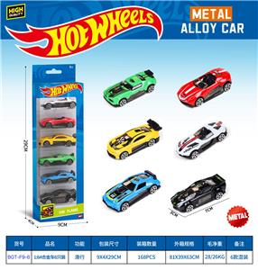 1:64合金滑行车（6PCS） - OBL10490575
