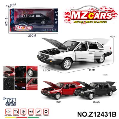 卡通益智仿真回力合金车模型1:24 桑塔纳 - OBL10491178