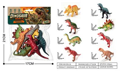 恐龙套装/一袋8只 - OBL10491545