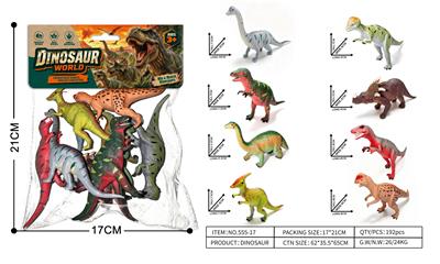 恐龙套装/一袋8只 - OBL10491546