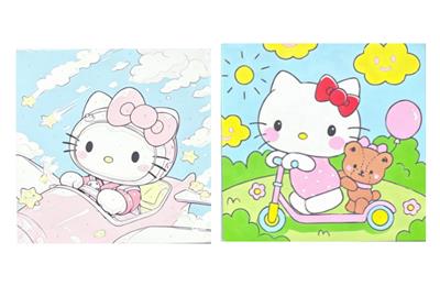 20*20CM DIY配六色油画 - OBL10491790