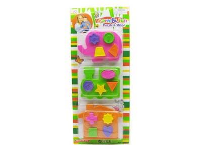 Suction board three grid building block - OBL112911