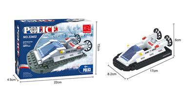 警用气垫船3  137PCS - OBL266994