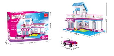 公主别墅B01  509PCS - OBL267025