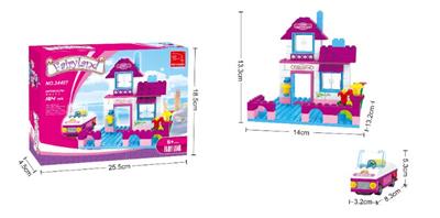 mini小别墅A02  164PCS - OBL267030
