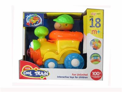 Electric cartoon locomotive does not include 3aa - OBL530947