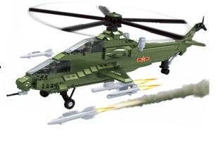 武直10直升机  482PCS - OBL562518
