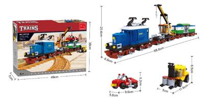 载车火车  724PCS - OBL562524