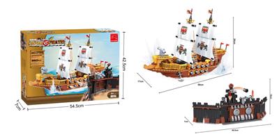 海盗大战  850PCS - OBL562820