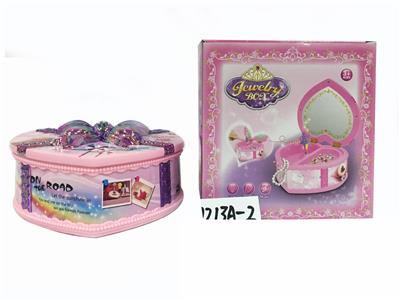 Peach heart gift bag light music box - OBL600882