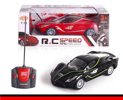 1:18四通仿真法拉利遥控车（红.黄） - OBL617669