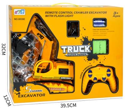 遥控履带闪光工程车 - OBL619267