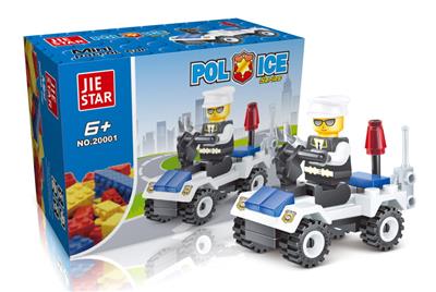 警察巡逻车  36PCS - OBL619872