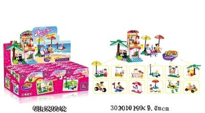 快乐女孩【12小款混】  383PCS - OBL620042