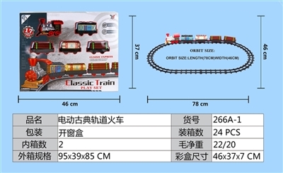 Classical electric rail train - OBL622758