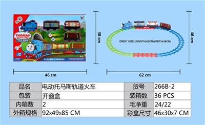Electric rail Thomas train - OBL622763