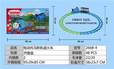 Electric rail Thomas train - OBL622765