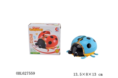 Electric colorful light lady beetle (without package) - OBL627559