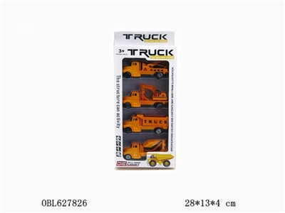 Alloy 1:6 0 slide four truck - OBL627826