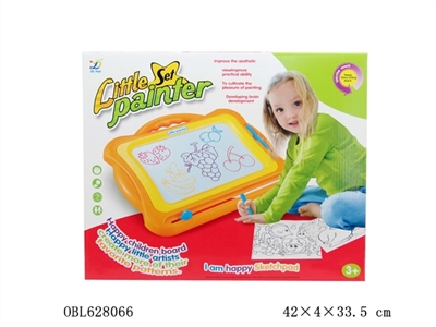 Color magnetic drawing board - OBL628066