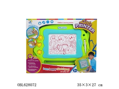 Color magnetic seal sketchpad - OBL628072