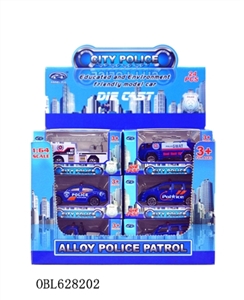 1:64合金警车 - OBL628202