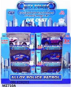 1:64合金警车 - OBL628203