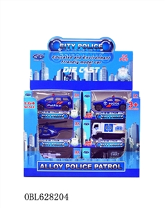 1:64合金警车 - OBL628204