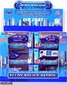 1:64合金警车 - OBL628205
