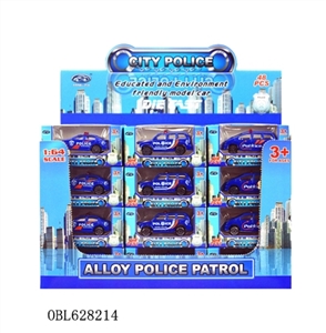 1:64合金警车 - OBL628214