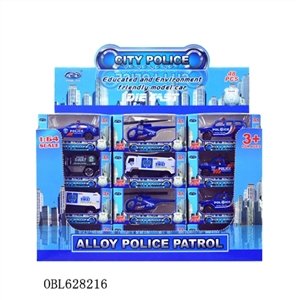 1:64合金警车 - OBL628216