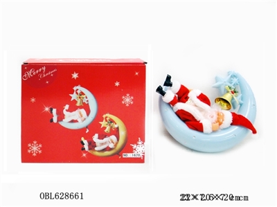Electric moon ship Santa Claus - OBL628661